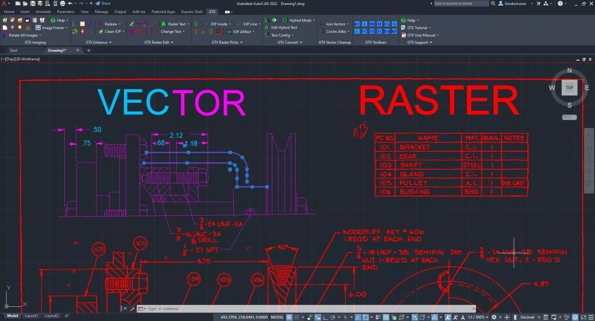 GTXRaster CAD Plus